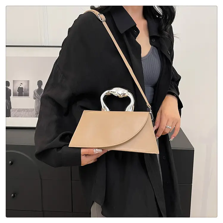 2024 Women's White & Beige Shoulder Bags with Crossbody Design — feature 15