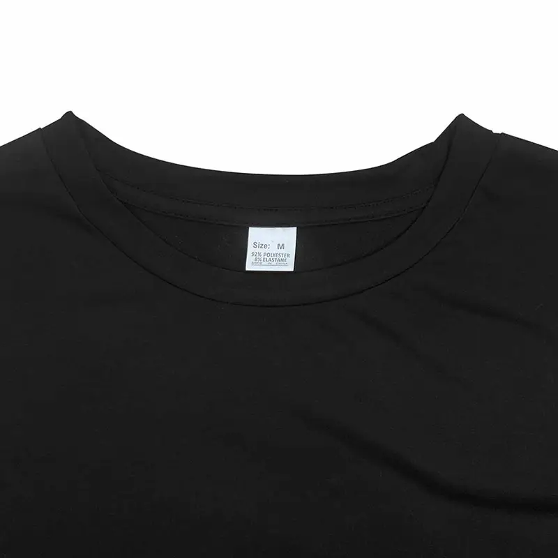 Men's Pure Color Quick-Drying T-Shirt White — feature 24