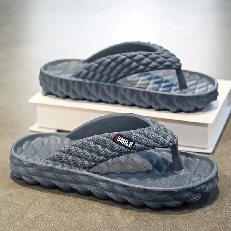 Flip-flops Men's Summer Tide Brand Outer Wear Soft Sole Flip-flops Men's Outdoor Casual Sports Beach Sandals