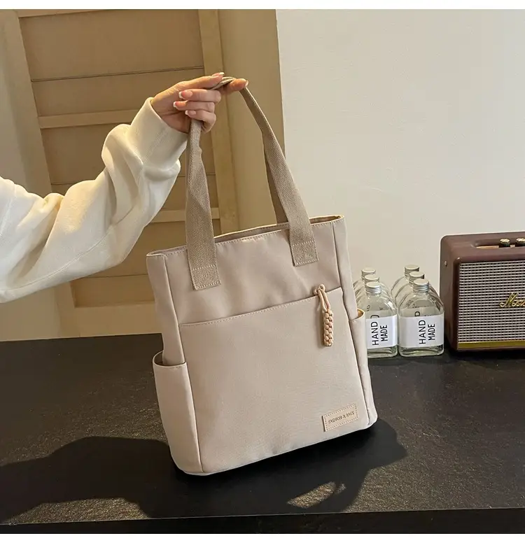 Women's Large Capacity Japanese Canvas Shoulder Bag — feature 31