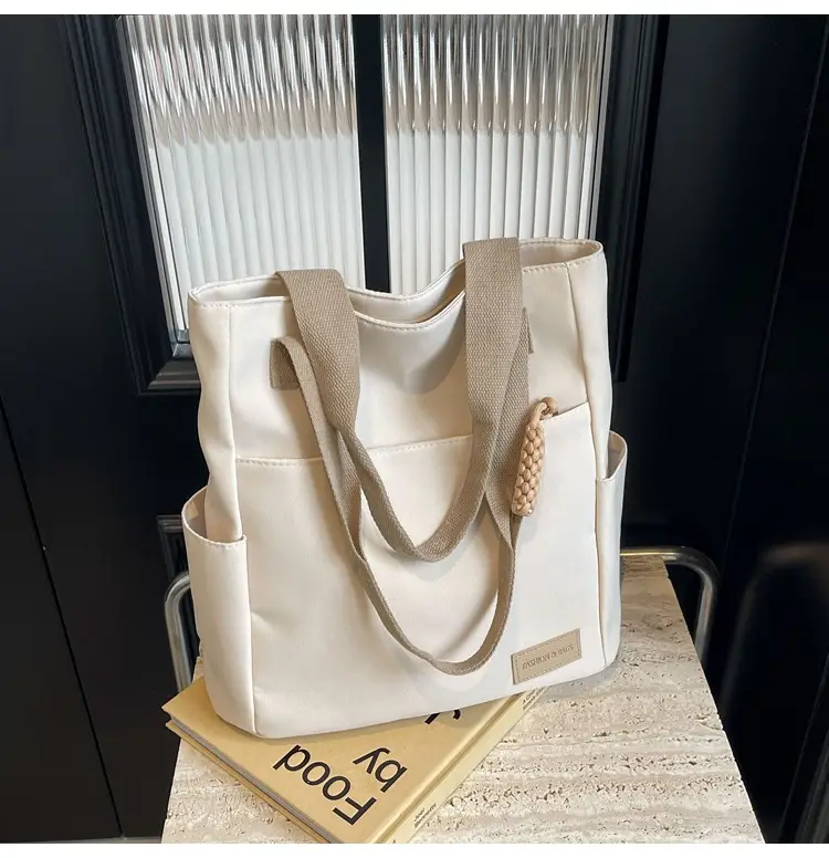 Women's Large Capacity Japanese Canvas Shoulder Bag — feature 42