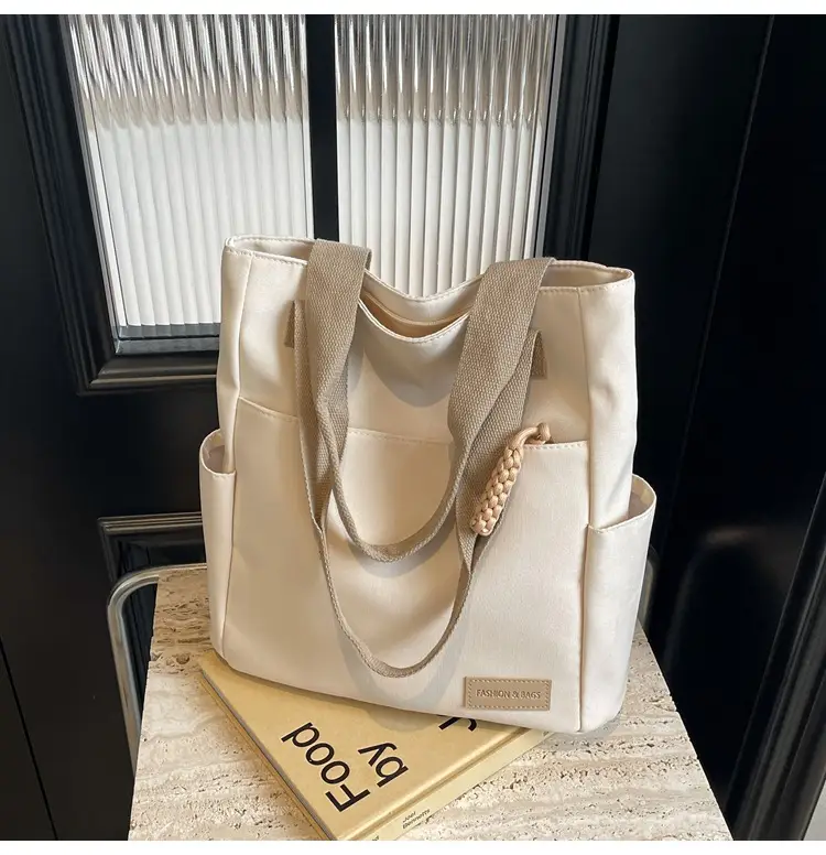 Women's Large Capacity Japanese Canvas Shoulder Bag — feature 43
