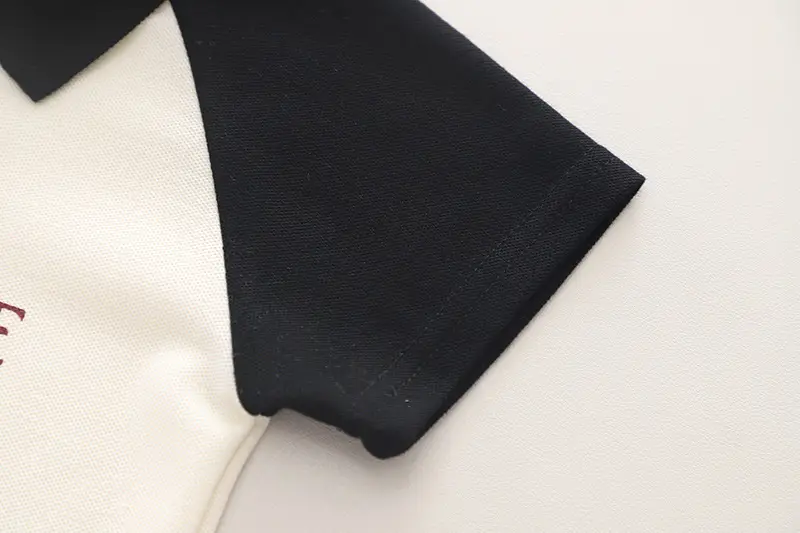 Baby's White Black Two-Piece Summer Suit — feature 7