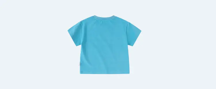 Dudu's Baby T-Shirt Green "Let's Have Love" Design — feature 10