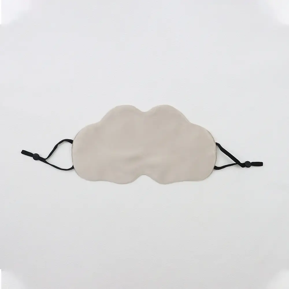 Mulberry Silk Eye Mask Summer Thin 16 Mm Silk Cloud Eye Mask Cool Breathable Sleep Blocking Eye Mask