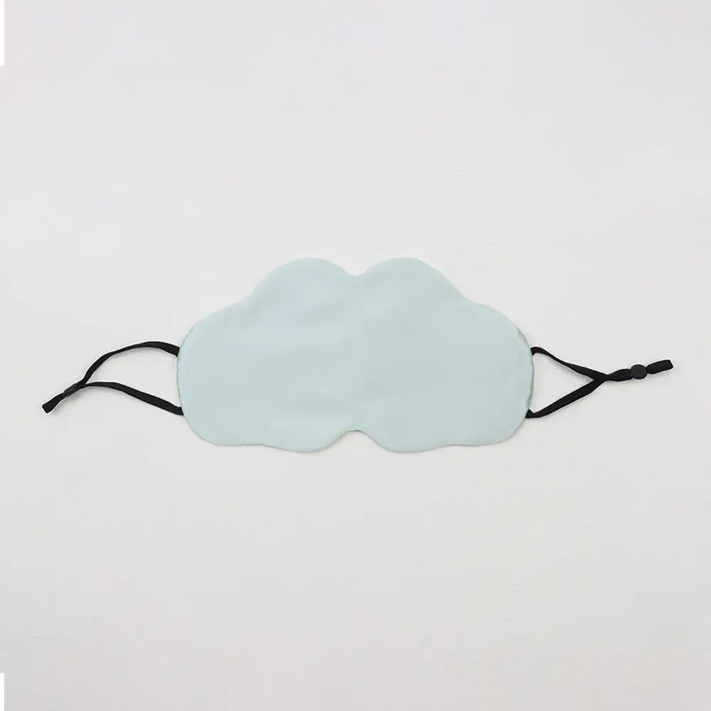 Mulberry Silk Eye Mask Summer Thin 16 Mm Silk Cloud Eye Mask Cool Breathable Sleep Blocking Eye Mask