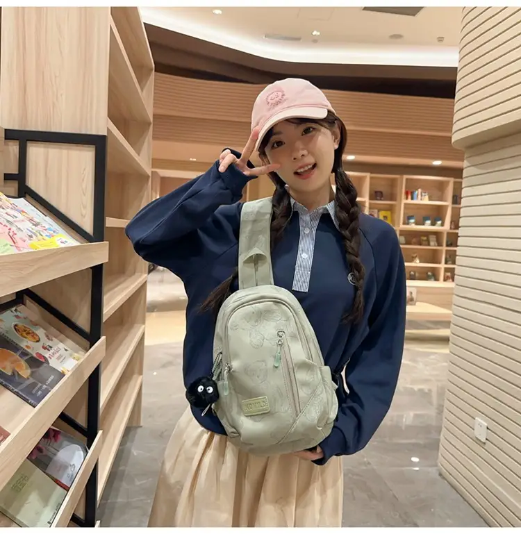 Bear Print Crossbody Bag for Girls Boys Junior High — feature 18