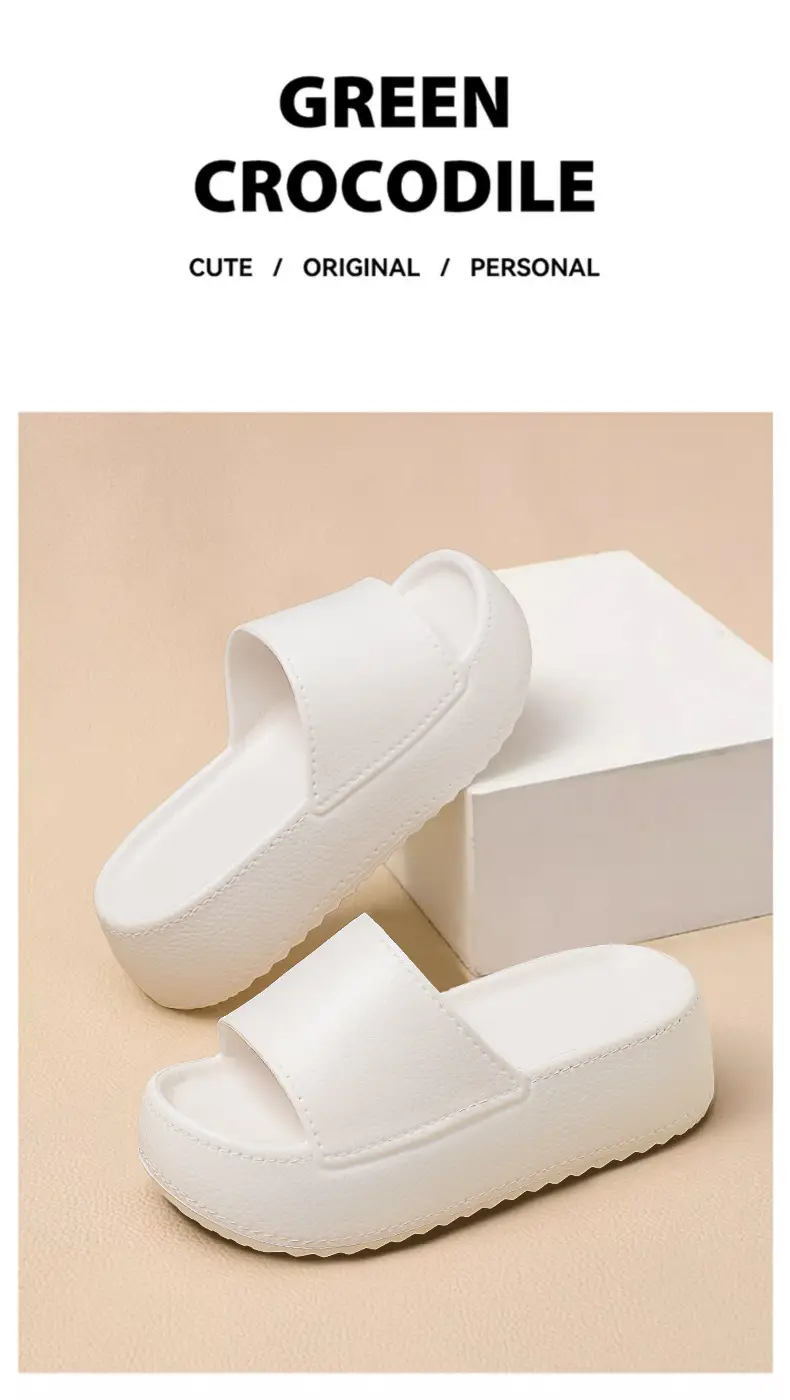 Internet Celebrous Popular Vacation Thick Slippers Women's Non-slip Outer Wear Fashion Beach Slippers Women's High Heel Slippers Trendy — feature 26