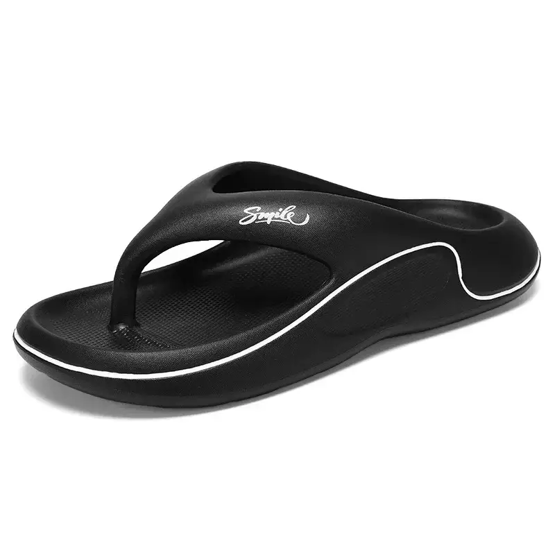 Summer TikTok Online Celebrity Live Broadcast Men's Fashion Outer Wear Soft Bottom Flip Flops Cross-border plus size Casual Flip Flops Men's Flip Flops - Image 8