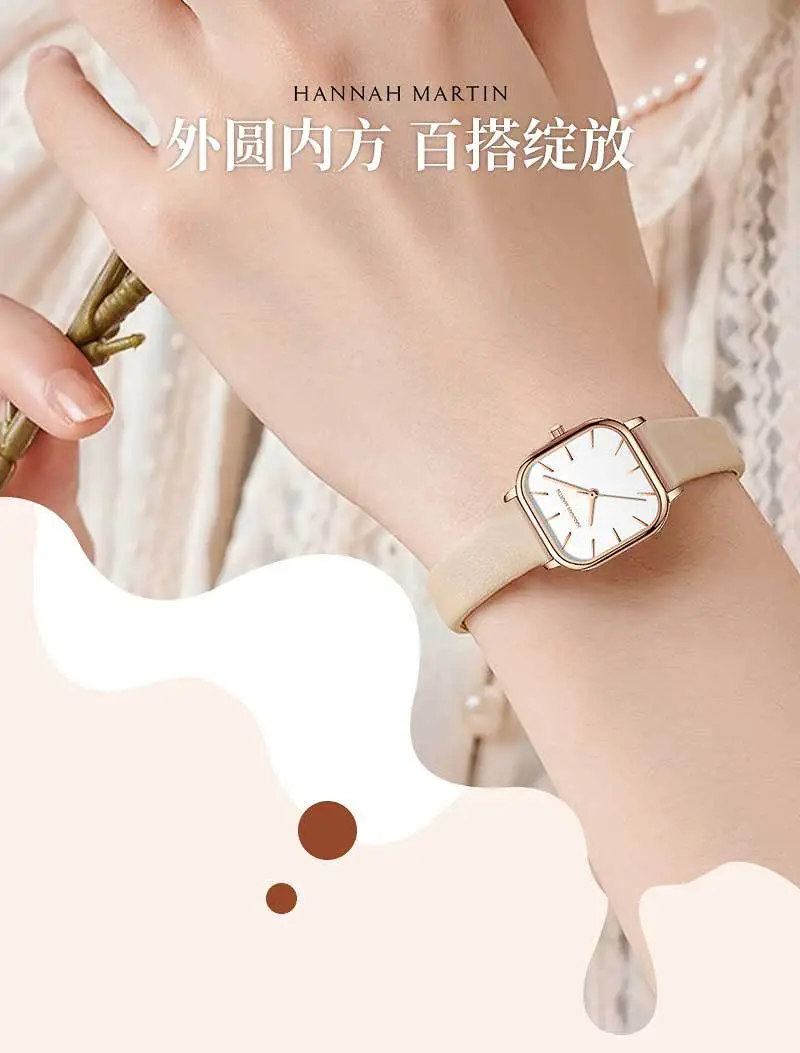 Women Rose Gold Quartz Watch Black Strap 2025 — feature 2