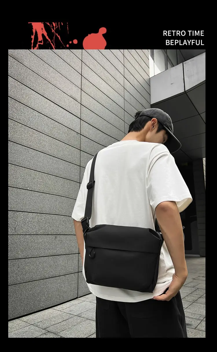 Cool Green Satchel Crossbody Bag for Men Women — feature 12