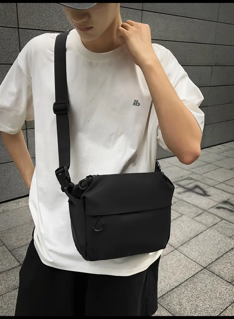 Cool Green Satchel Crossbody Bag for Men Women — feature 15