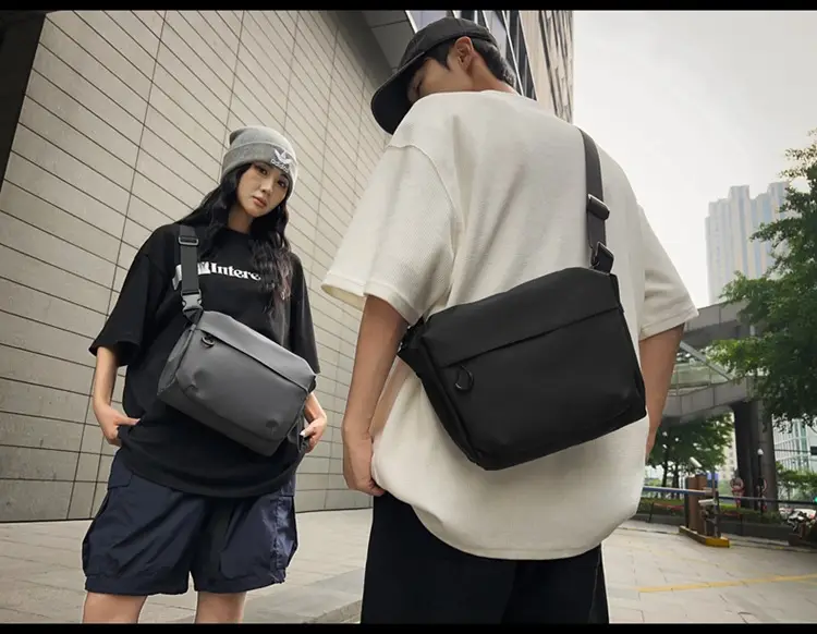 Cool Green Satchel Crossbody Bag for Men Women — feature 27