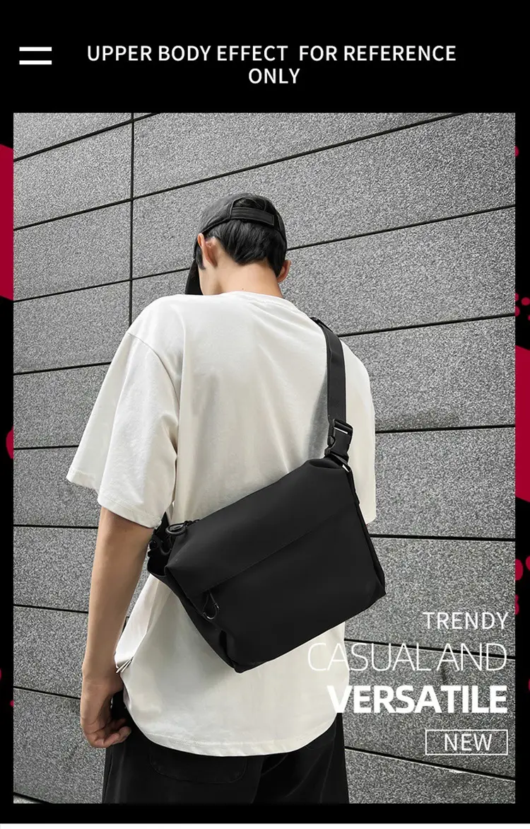 Cool Green Satchel Crossbody Bag for Men Women — feature 3