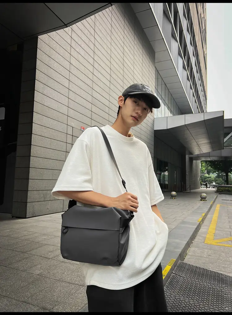 Cool Green Satchel Crossbody Bag for Men Women — feature 32