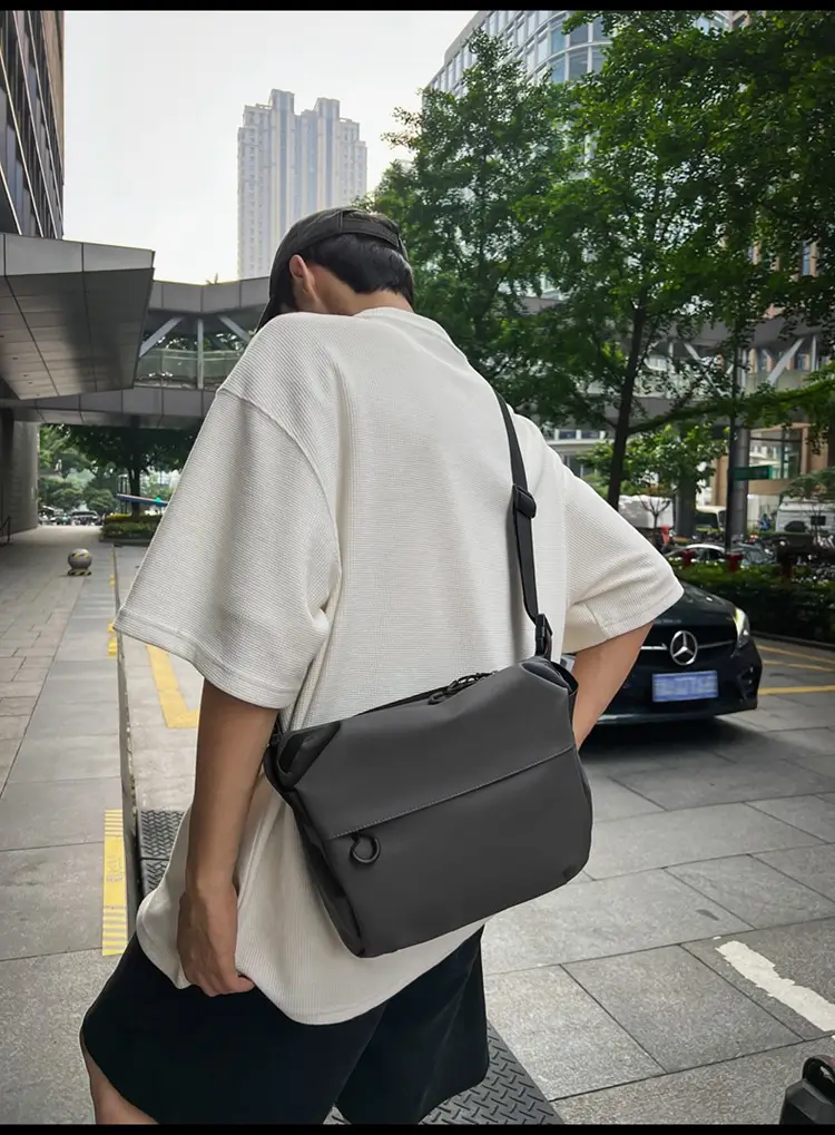 Cool Green Satchel Crossbody Bag for Men Women — feature 35
