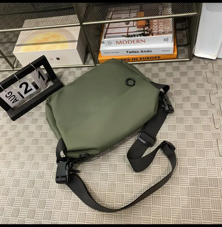 Cool Green Satchel Crossbody Bag for Men Women — feature 42