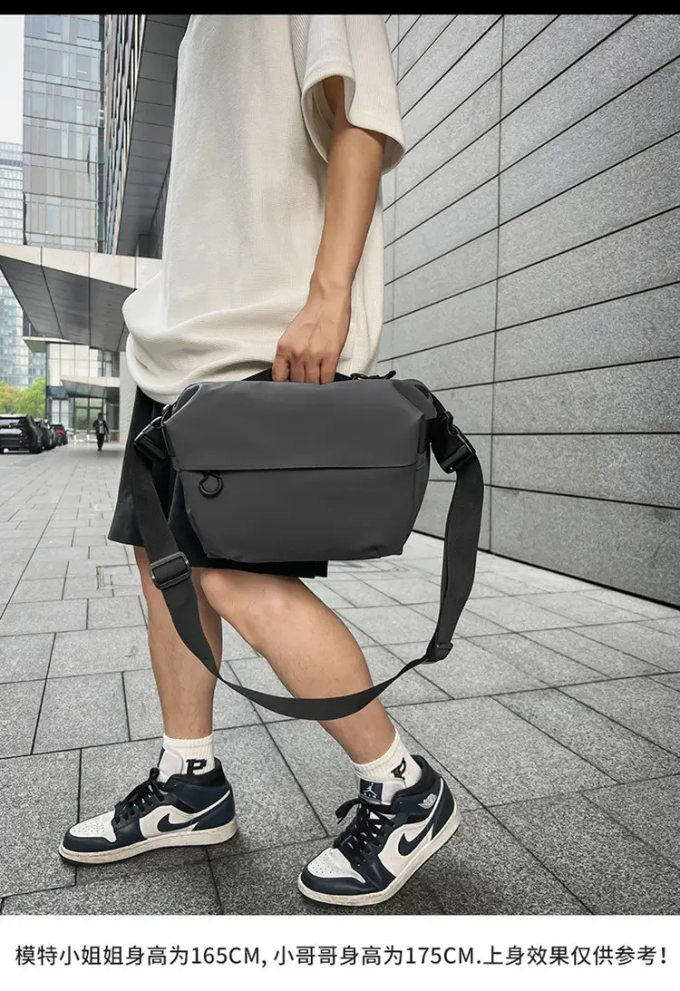 Cool Green Satchel Crossbody Bag for Men Women — feature 7