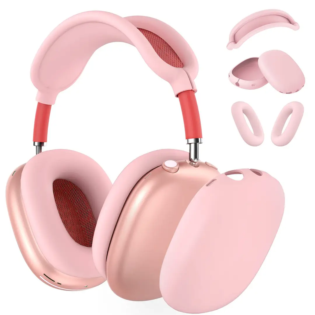 Suitable for Airpods Max Protective Case Apple Max Headset Solid Color Silicone Soft Case Headset Case