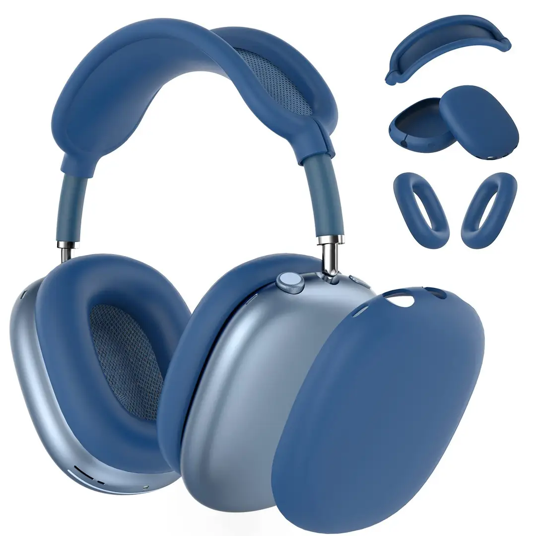 Suitable for Airpods Max Protective Case Apple Max Headset Solid Color Silicone Soft Case Headset Case