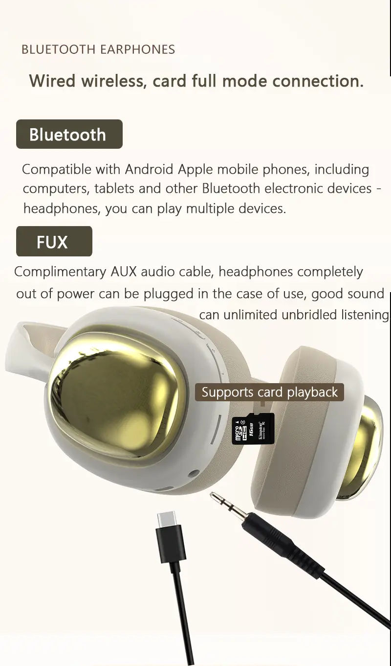 2026 Cross-Border Wireless Headphone P736 PRO Bluetooth 5.4 β feature 13