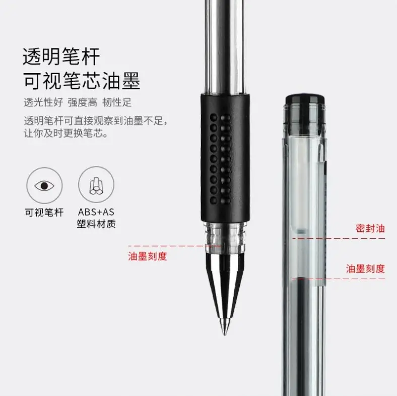 Factory Wholesale Gel Pen Refill Full Needle Tube Bullet 0.5mm Replacement Refill Red Blue Black 0.38 — feature 10