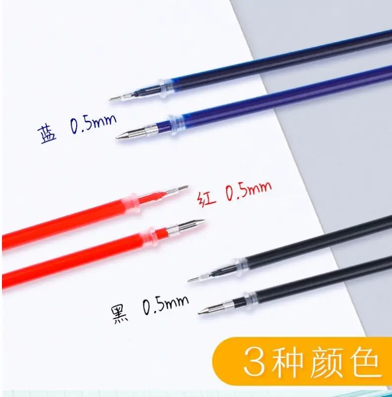 Factory Wholesale Gel Pen Refill Full Needle Tube Bullet 0.5mm Replacement Refill Red Blue Black 0.38 — feature 11