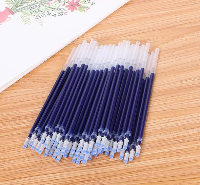 Factory Wholesale Gel Pen Refill Full Needle Tube Bullet 0.5mm Replacement Refill Red Blue Black 0.38 — feature 13