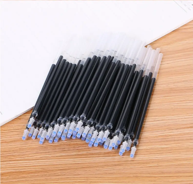 Factory Wholesale Gel Pen Refill Full Needle Tube Bullet 0.5mm Replacement Refill Red Blue Black 0.38 — feature 14