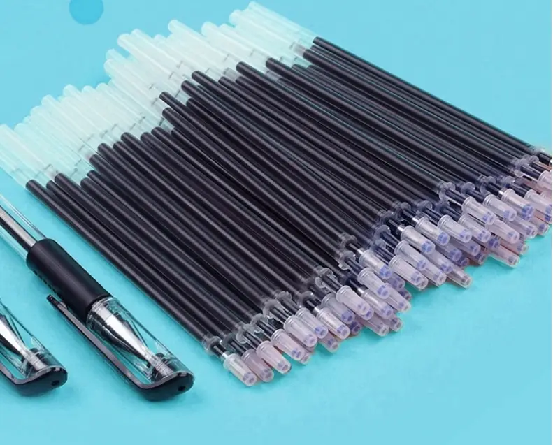 Factory Wholesale Gel Pen Refill Full Needle Tube Bullet 0.5mm Replacement Refill Red Blue Black 0.38 — feature 3
