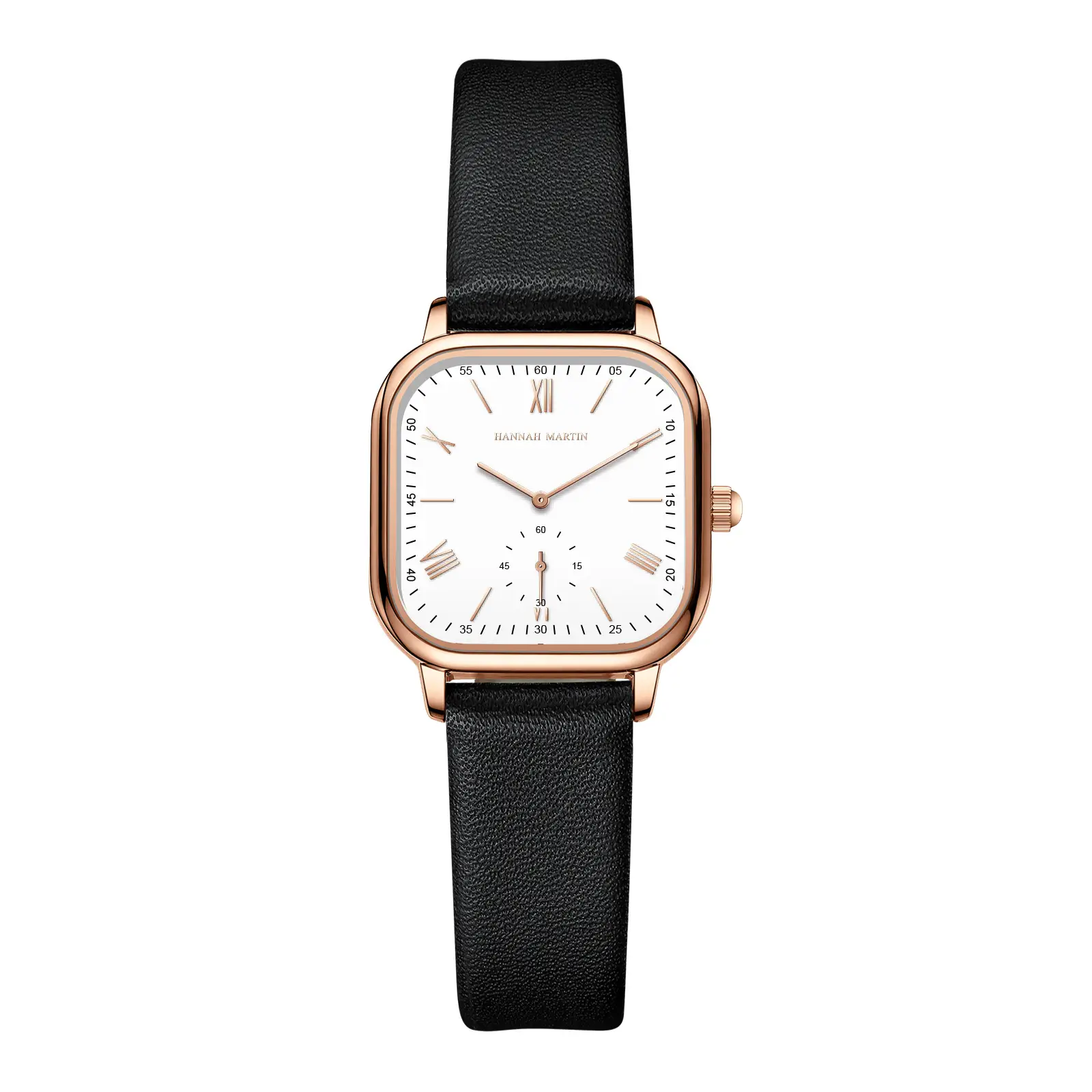 Women's Quartz Watch with Beige Belt Strap - Image 6