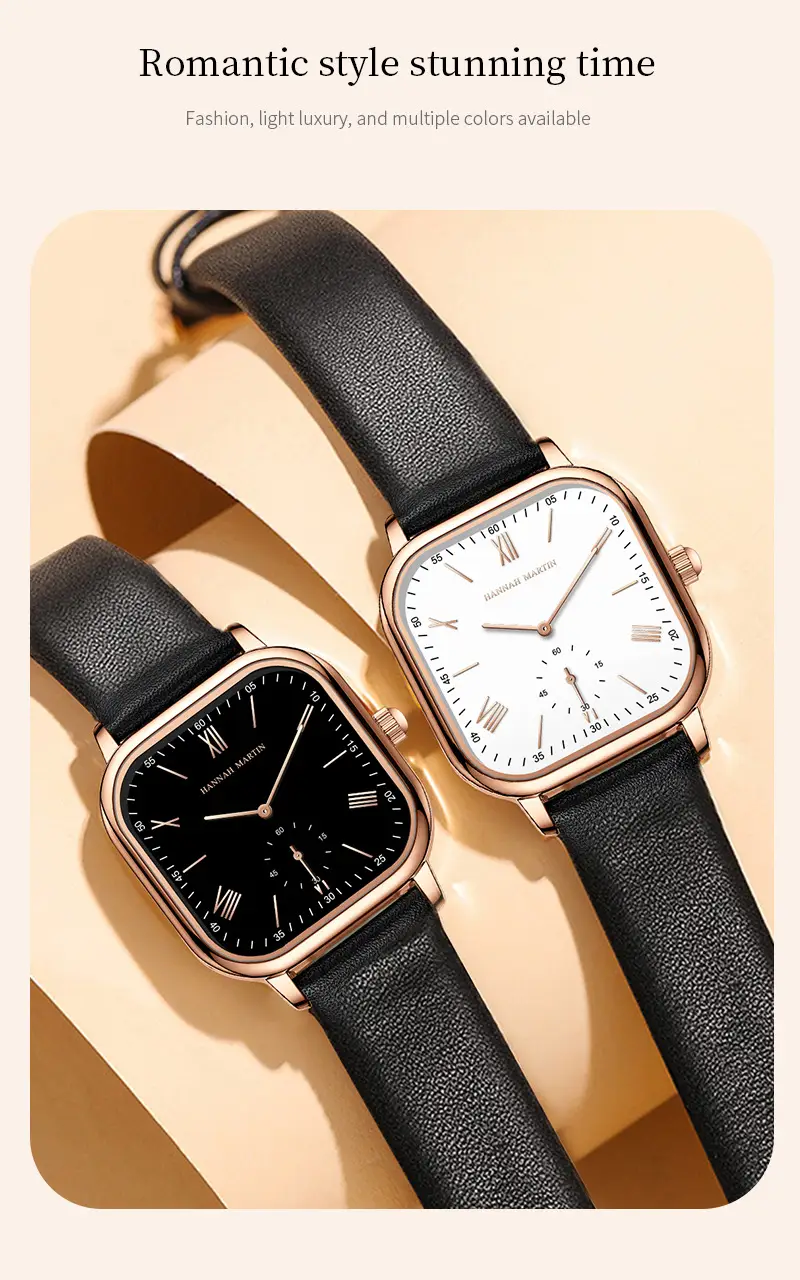 Women's Quartz Watch with Beige Belt Strap — feature 16