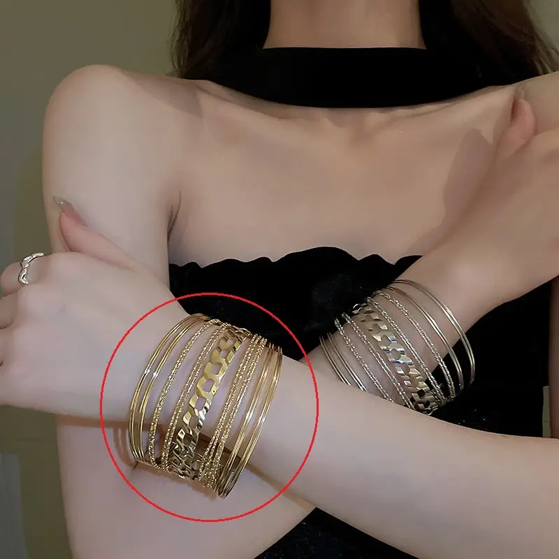 27 # Bracelet-gold-geometric