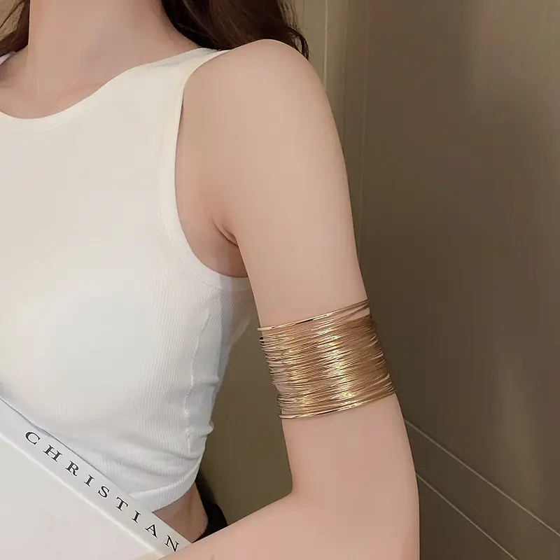 5# bracelet-gold-multilayer