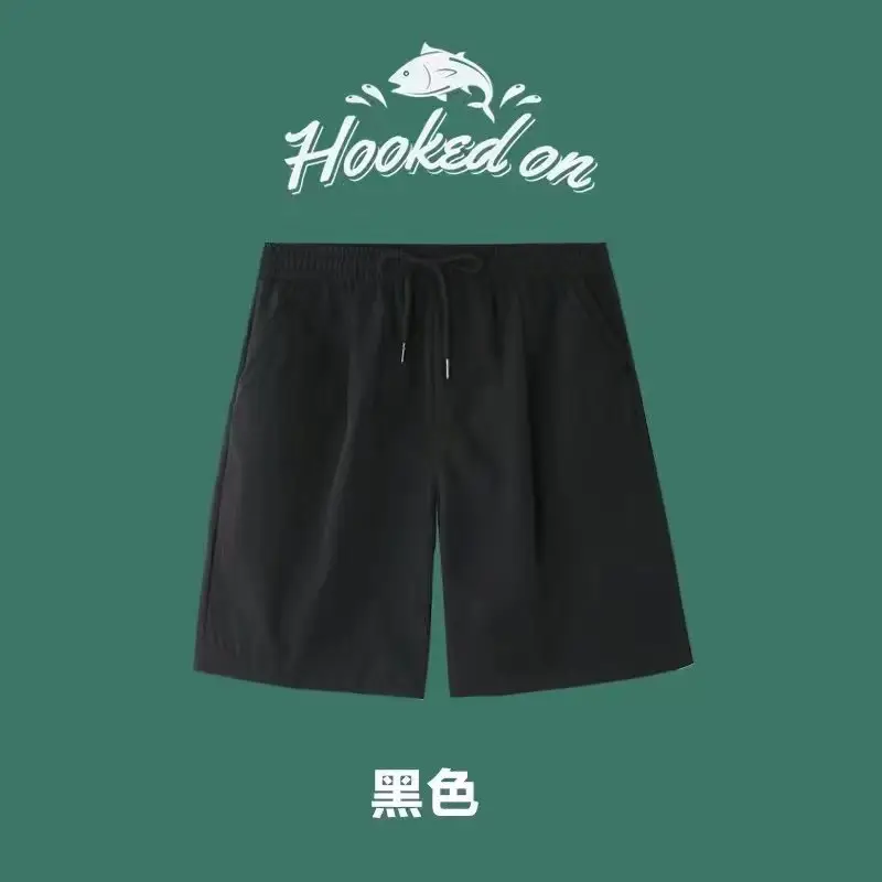 Men White Drawstring Cotton Shorts Casual Summer - Image 13