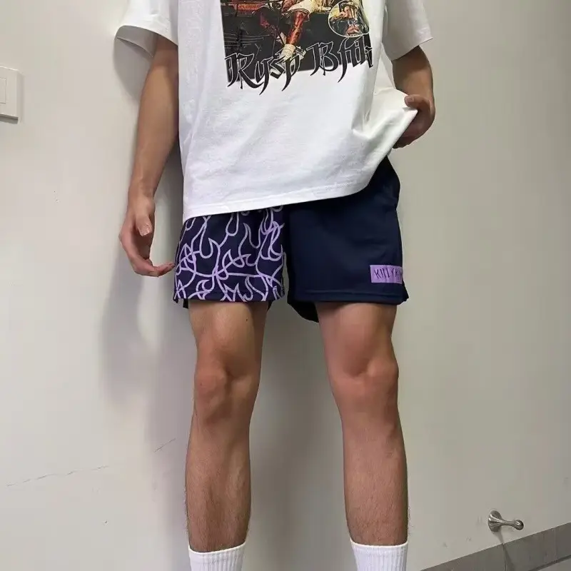 Men's Trendy Graphic Shorts Mid-Length Casual Wear - Image 4