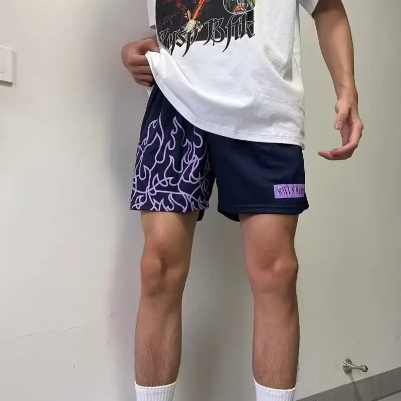 Men's Trendy Graphic Shorts Mid-Length Casual Wear - Image 5