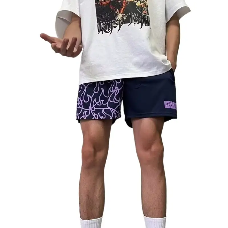Men's Trendy Graphic Shorts Mid-Length Casual Wear - Image 6