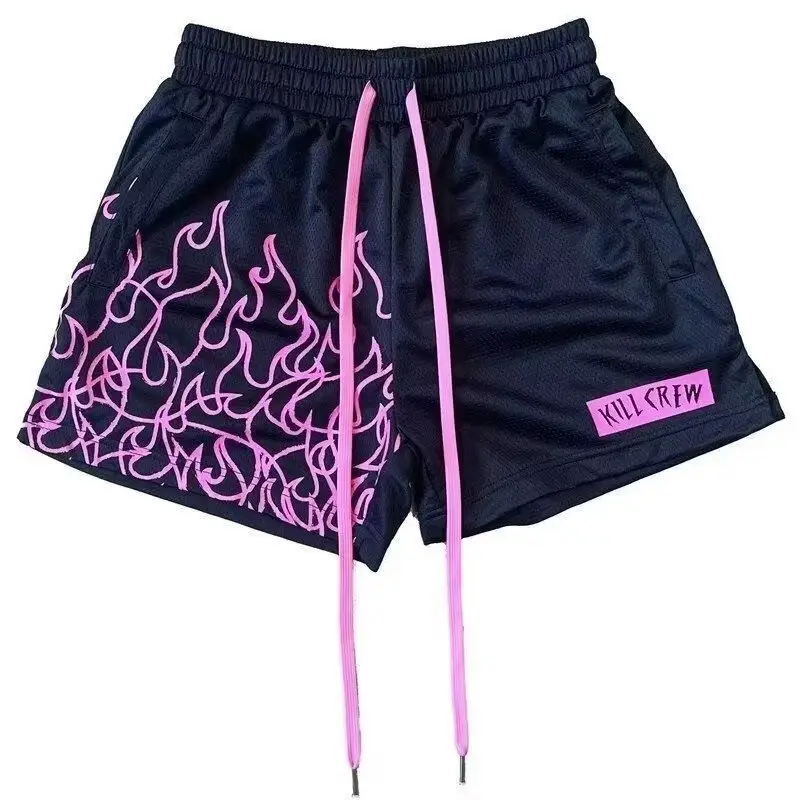 Men's Trendy Graphic Shorts Mid-Length Casual Wear — feature 5