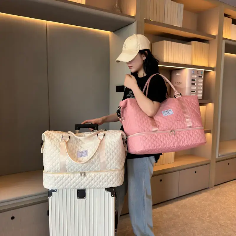 Waterproof Rhomboid Travel Bag for Women - Image 9