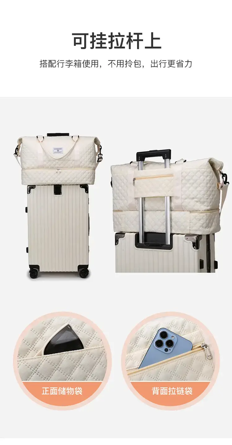 Waterproof Rhomboid Travel Bag for Women — feature 10