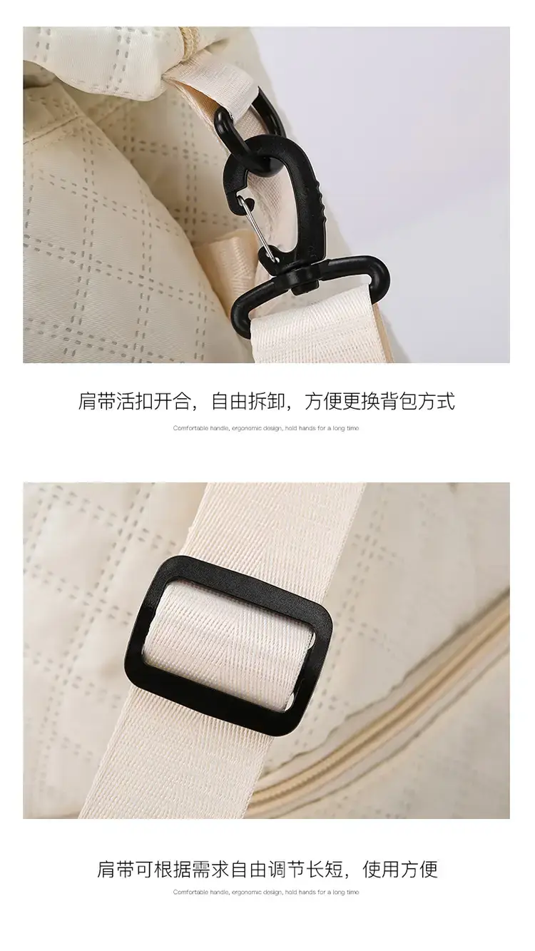 Waterproof Rhomboid Travel Bag for Women — feature 13