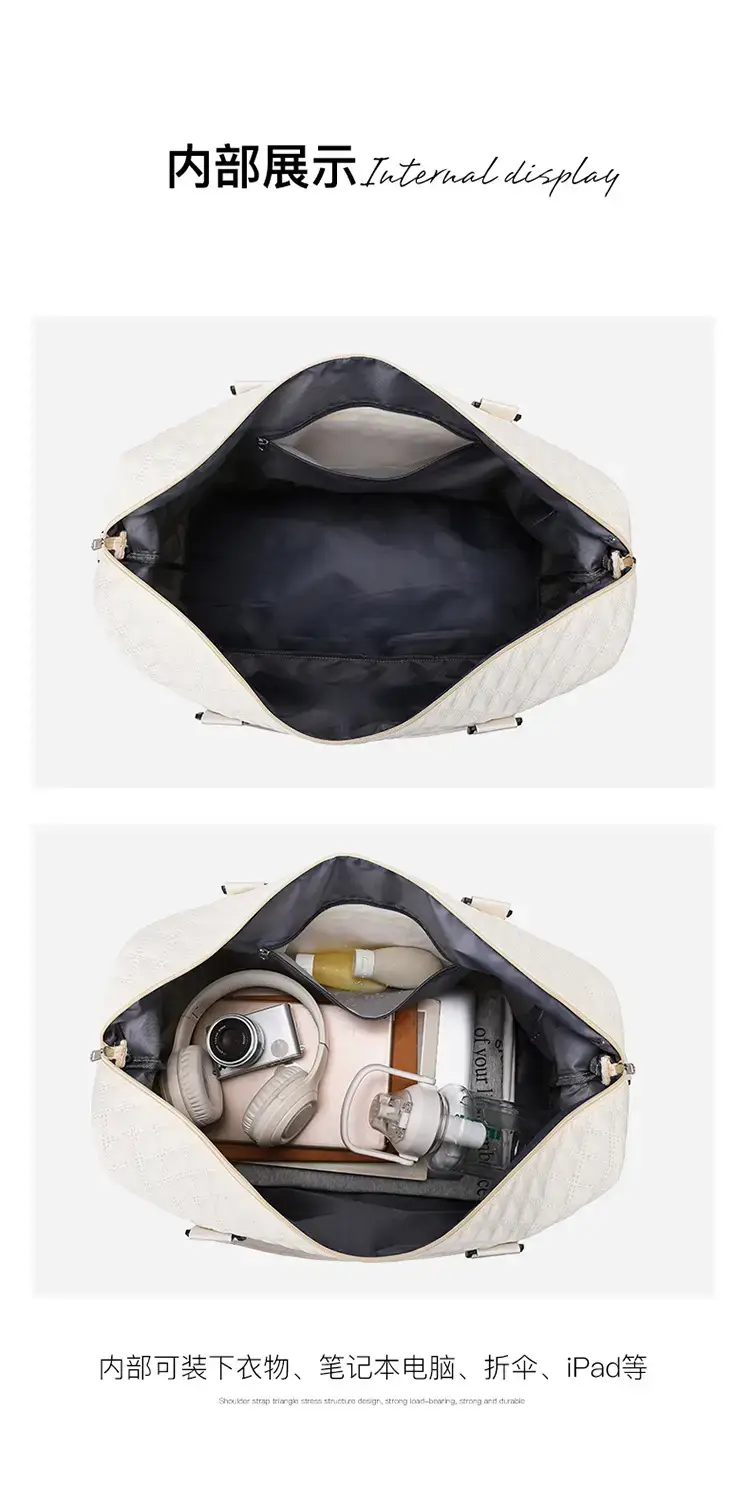 Waterproof Rhomboid Travel Bag for Women — feature 14