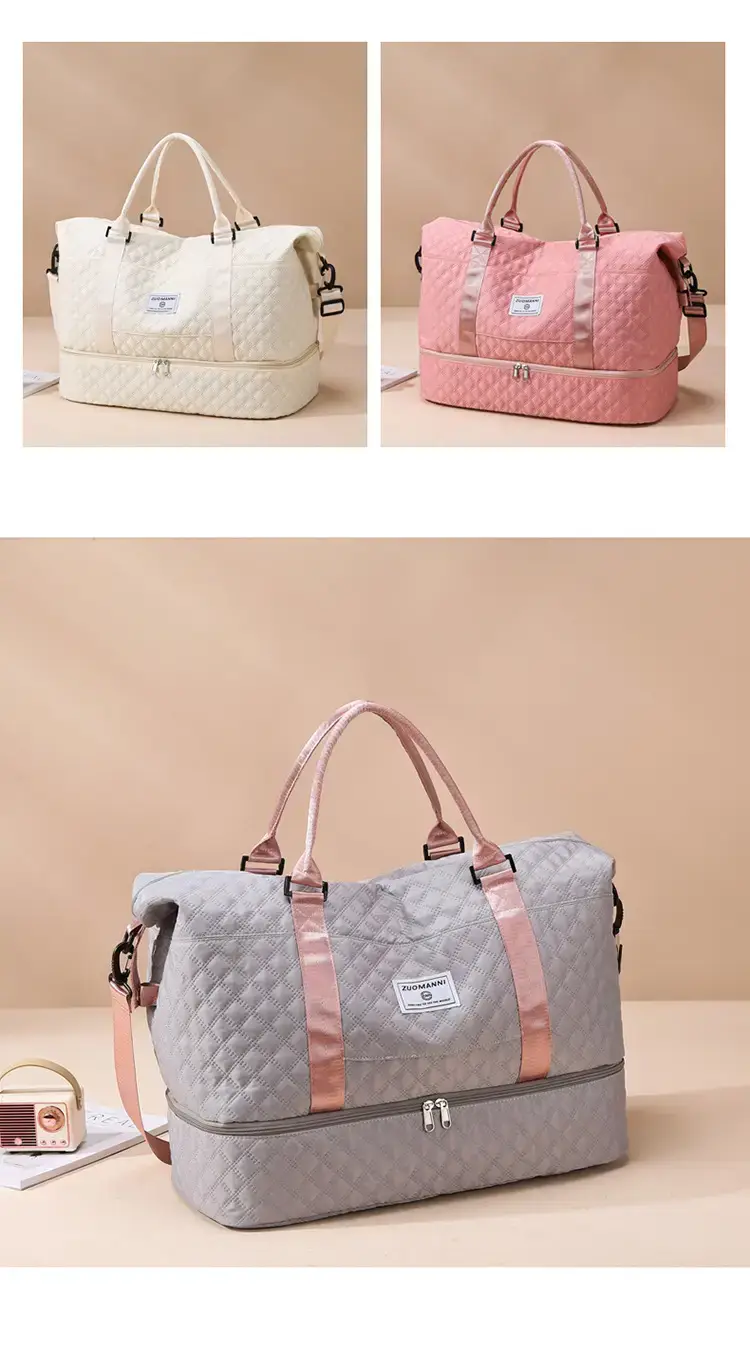 Waterproof Rhomboid Travel Bag for Women — feature 5
