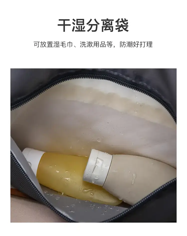 Waterproof Rhomboid Travel Bag for Women — feature 7