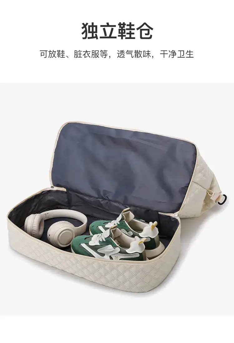 Waterproof Rhomboid Travel Bag for Women — feature 8