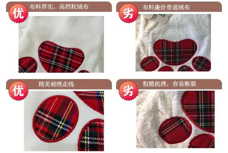 Christmas Wool Socks Red Plaid White Base — feature 12