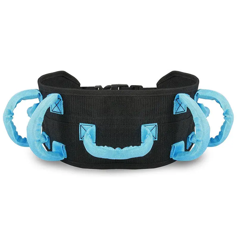 Nursing Transfer Belt for Elderly Patients Blue Adjustable - Image 6