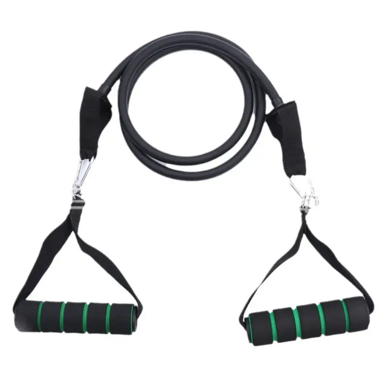Tpe 11-Piece Set with Labels, Tensioner, Carabiner, Tension Rope, Resistance Band, Hook, Home Fitness Stretching