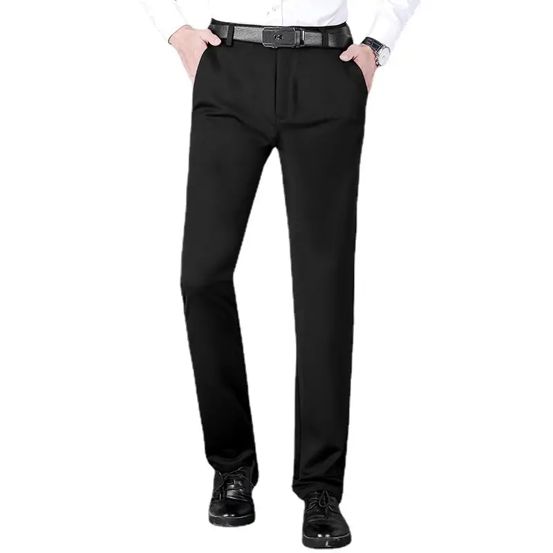 Men's Wrinkle-Free Ice Silk Pants Summer - Image 17
